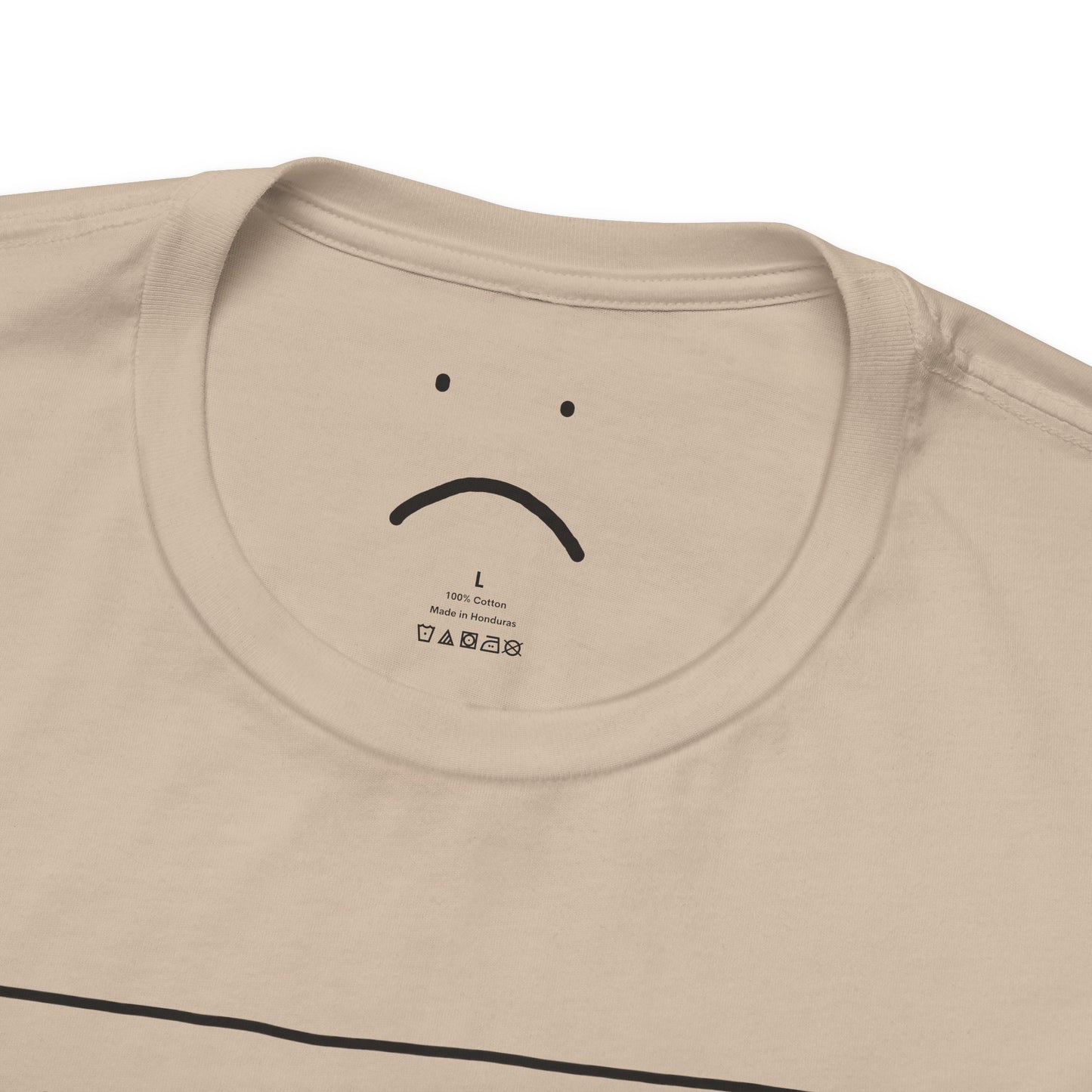 girl in a mask with a tall spooky fella tee