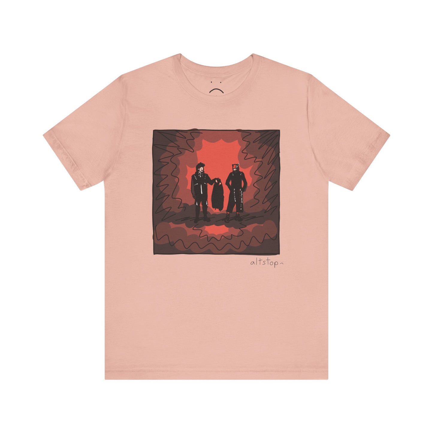catboi and friend deluxe tee