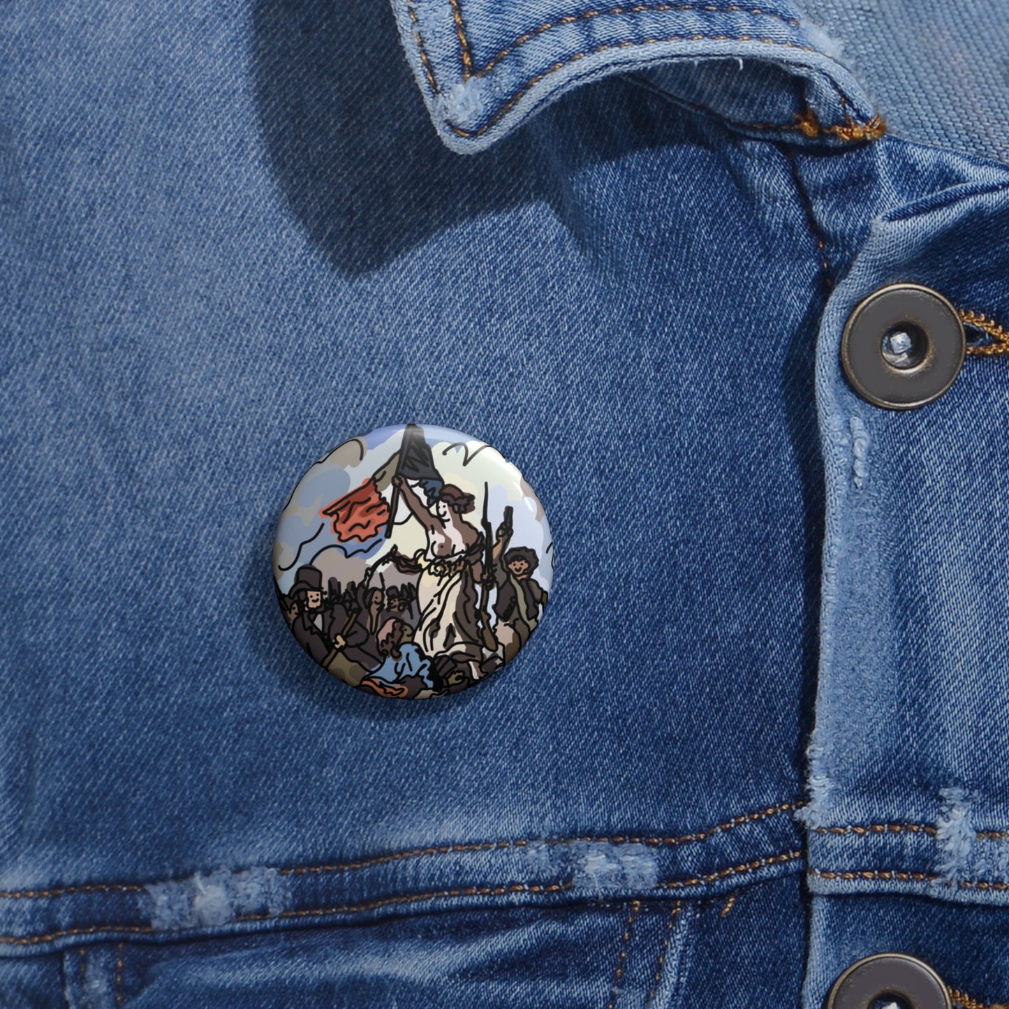 liberty biberty pin