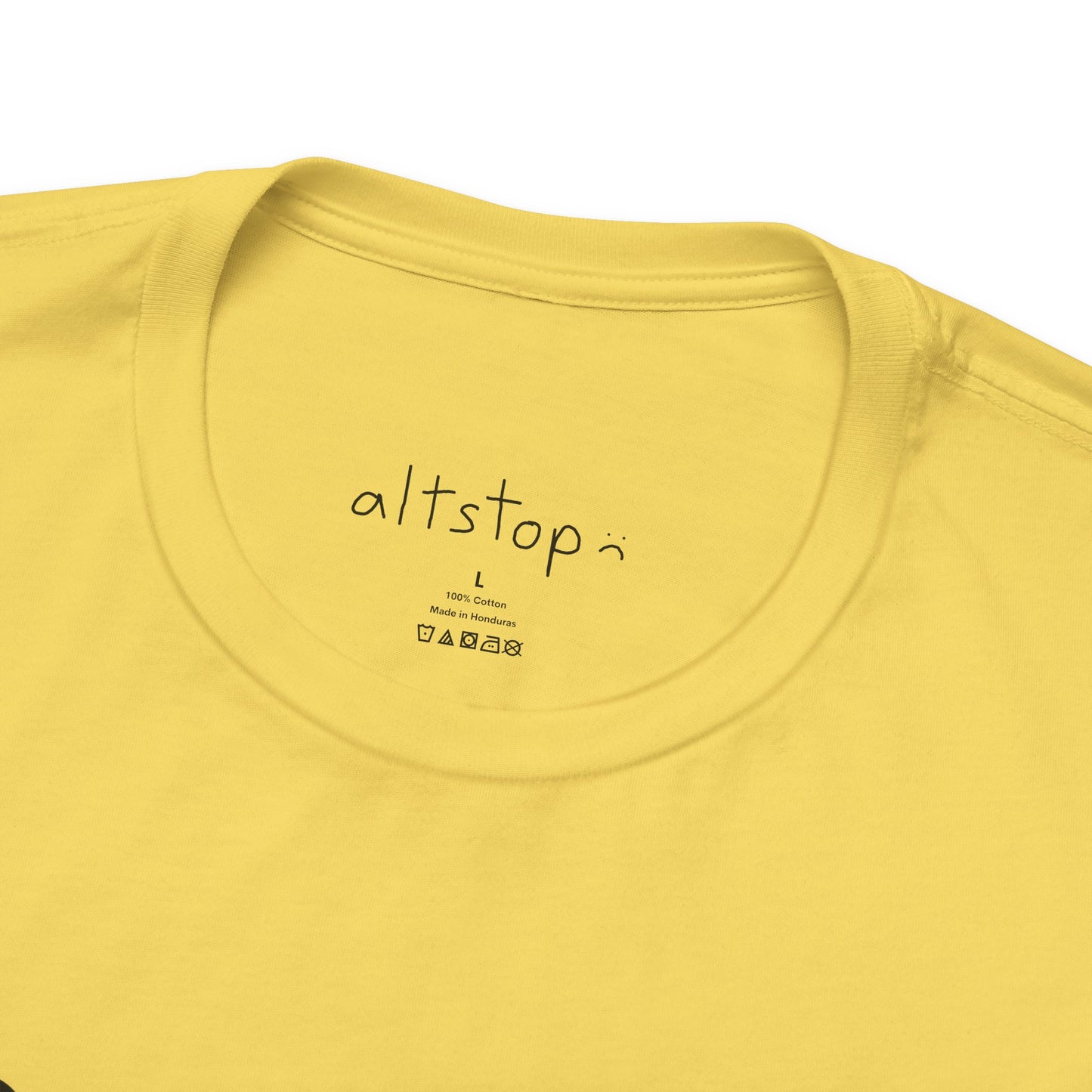 smiley logo tee