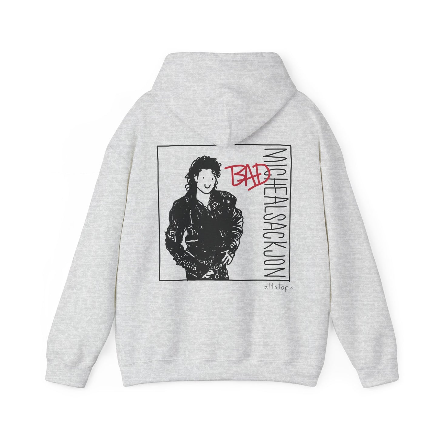 i heart bad hoodie