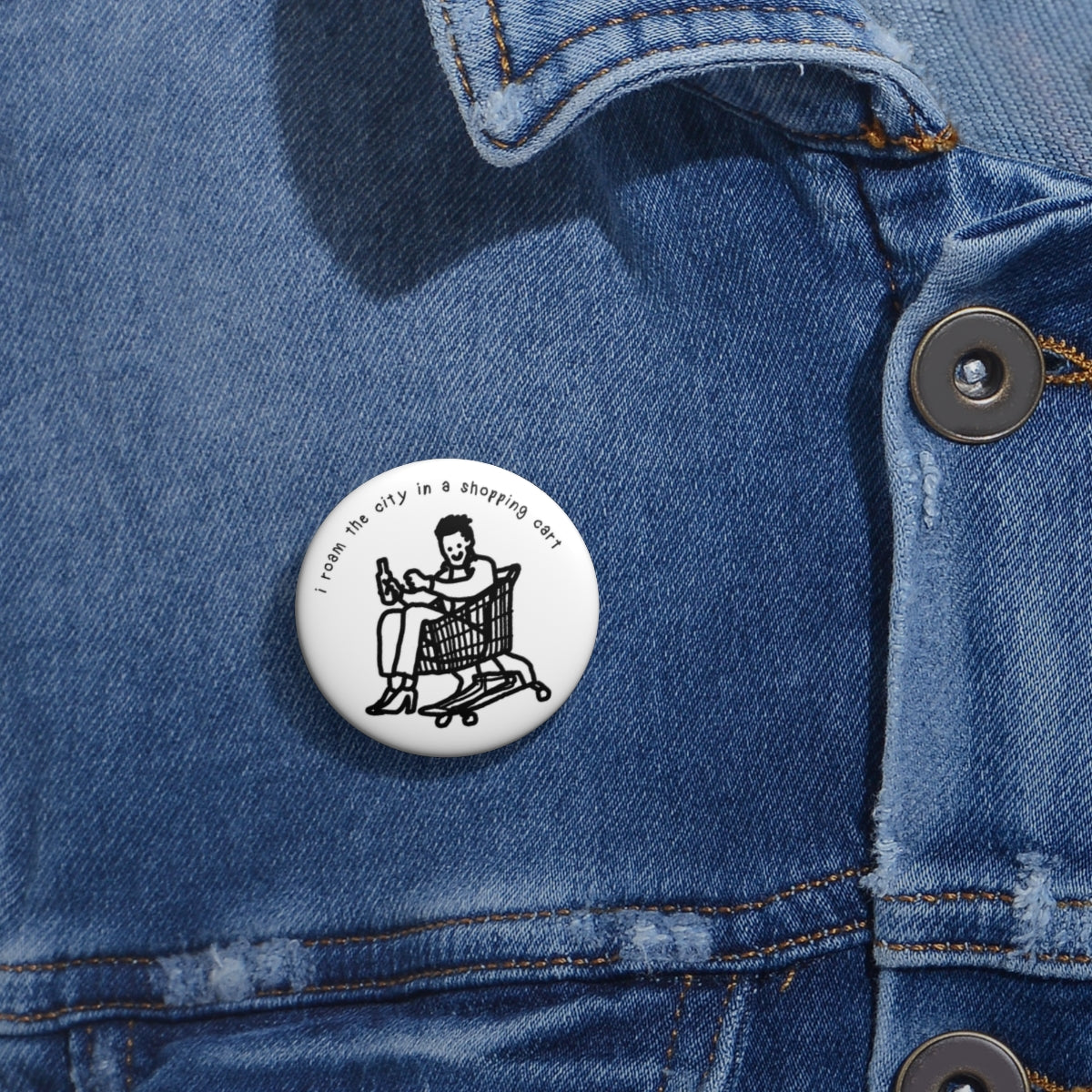 shopping cart pin