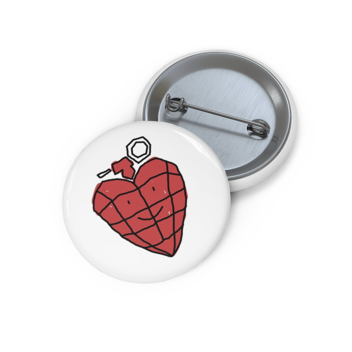 heart grenade pin