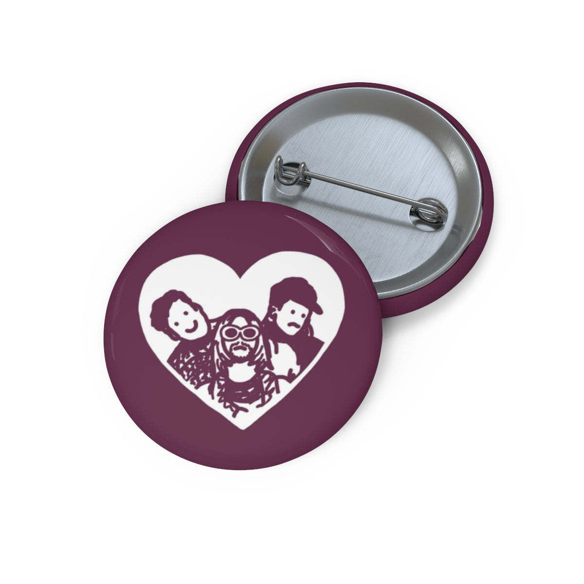 narvana heart pin