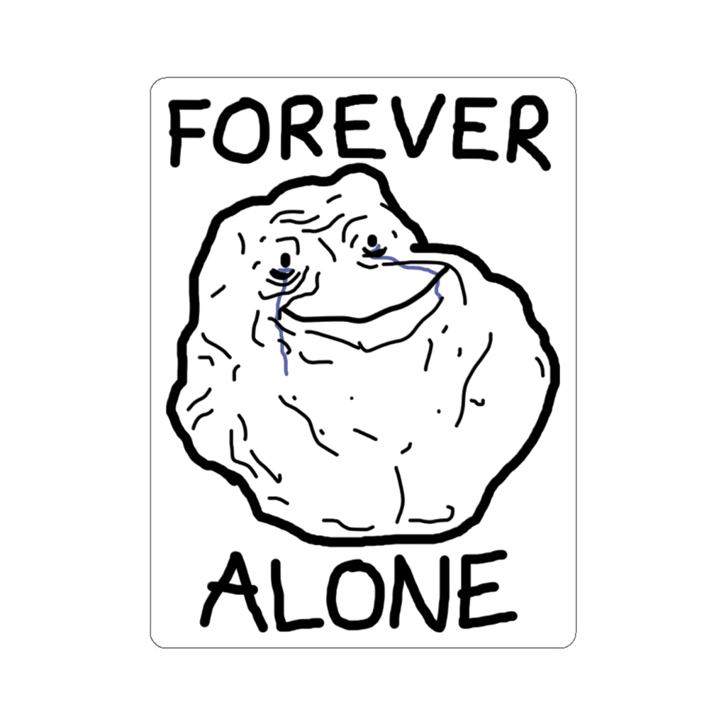 forever alone sticker