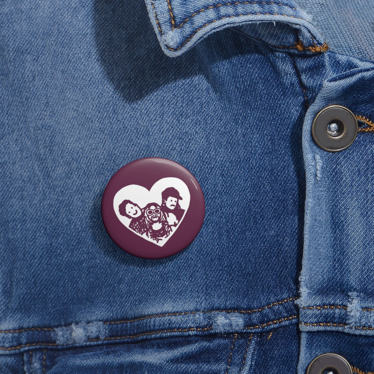 narvana heart pin