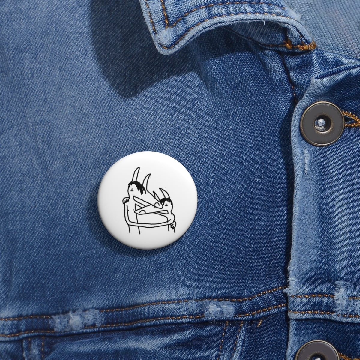 emo twin fantasy pin