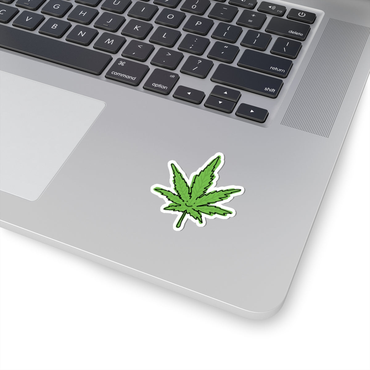 weed leaf sticker