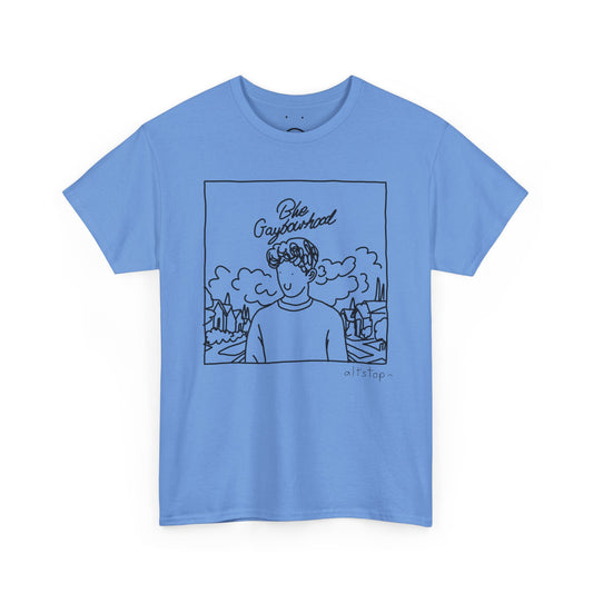 blue gaybourhood tee