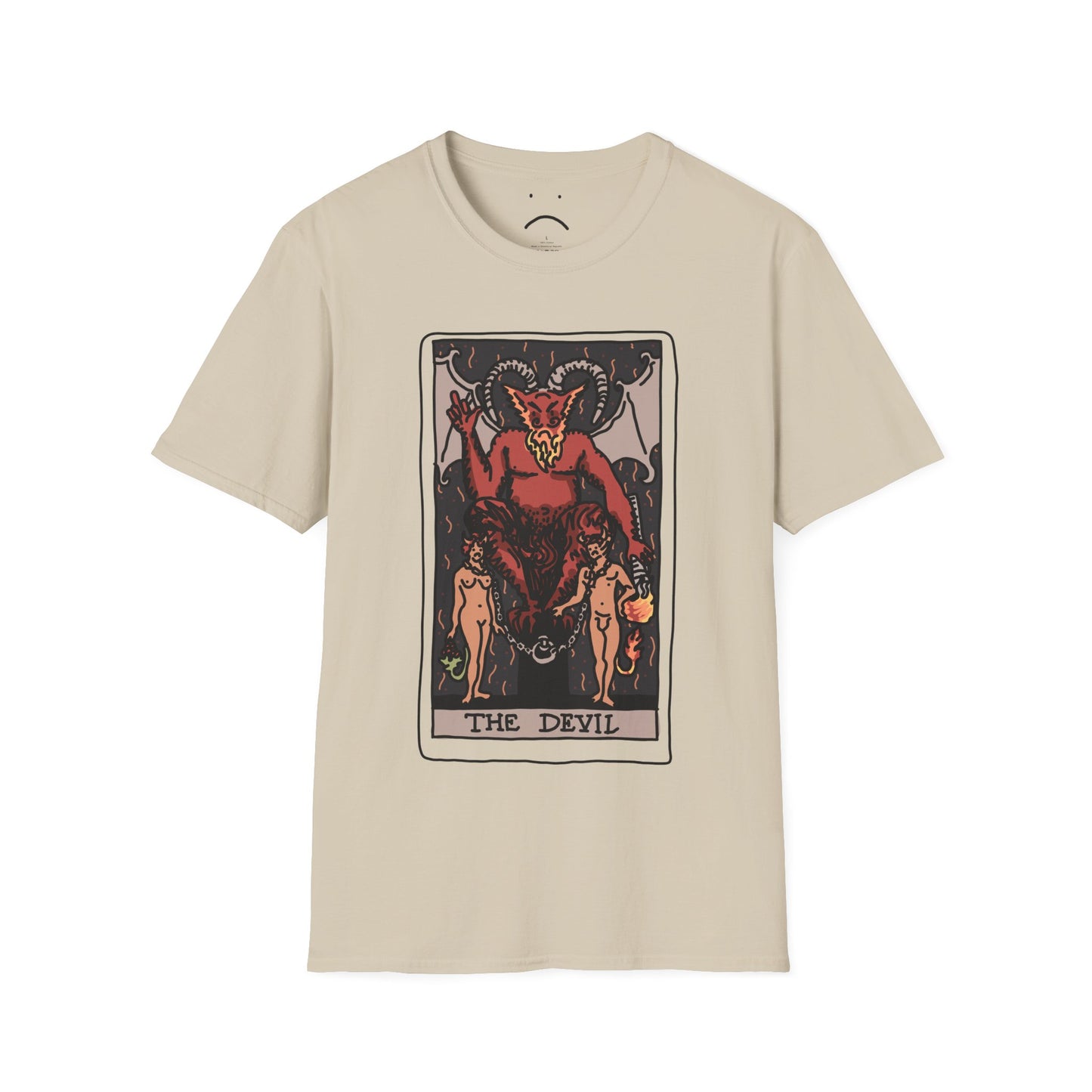 the devil tarot card deluxe tee