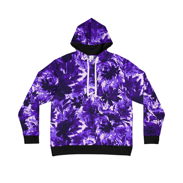 purple warhol flower hoodie #2