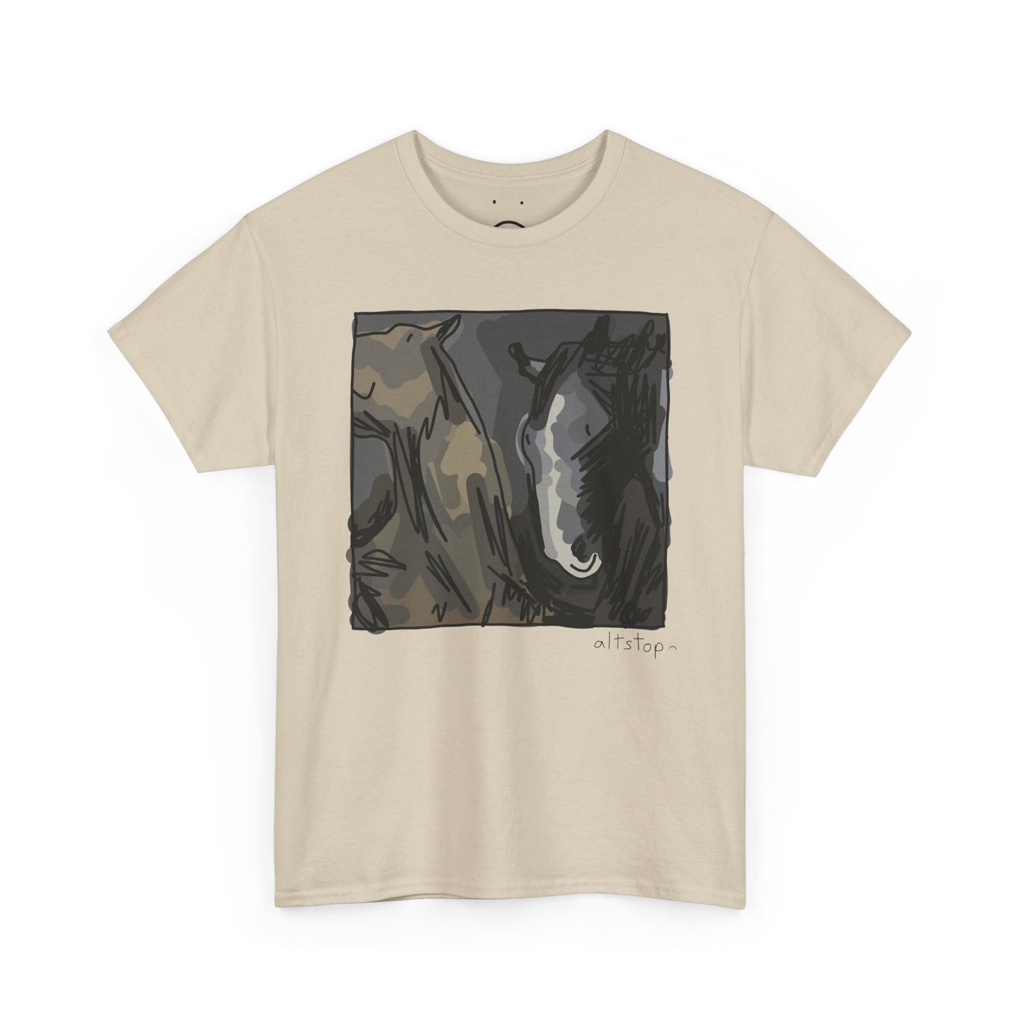 huh-huh-huh-horses deluxe tee