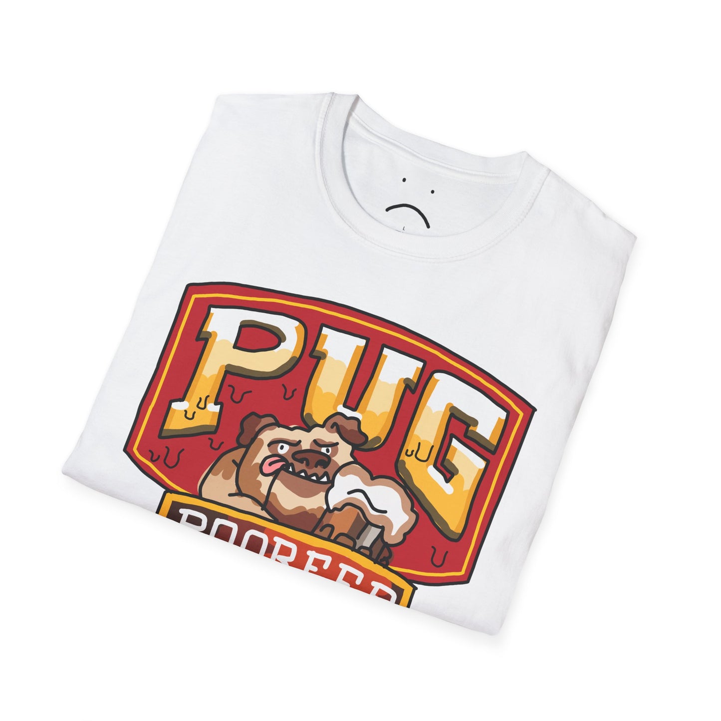 pug roobeer tee