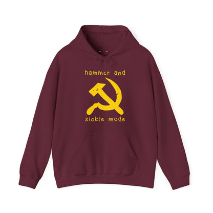 hammer and sickle mode hoodie