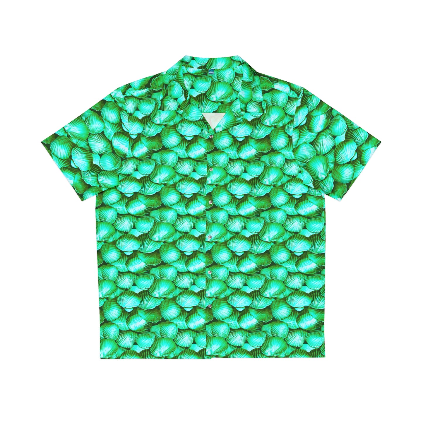 green shells hawaiian shirt