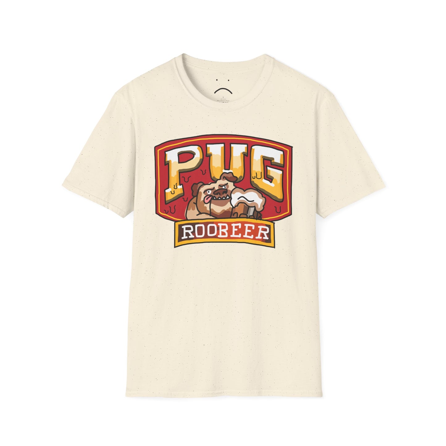 pug roobeer tee