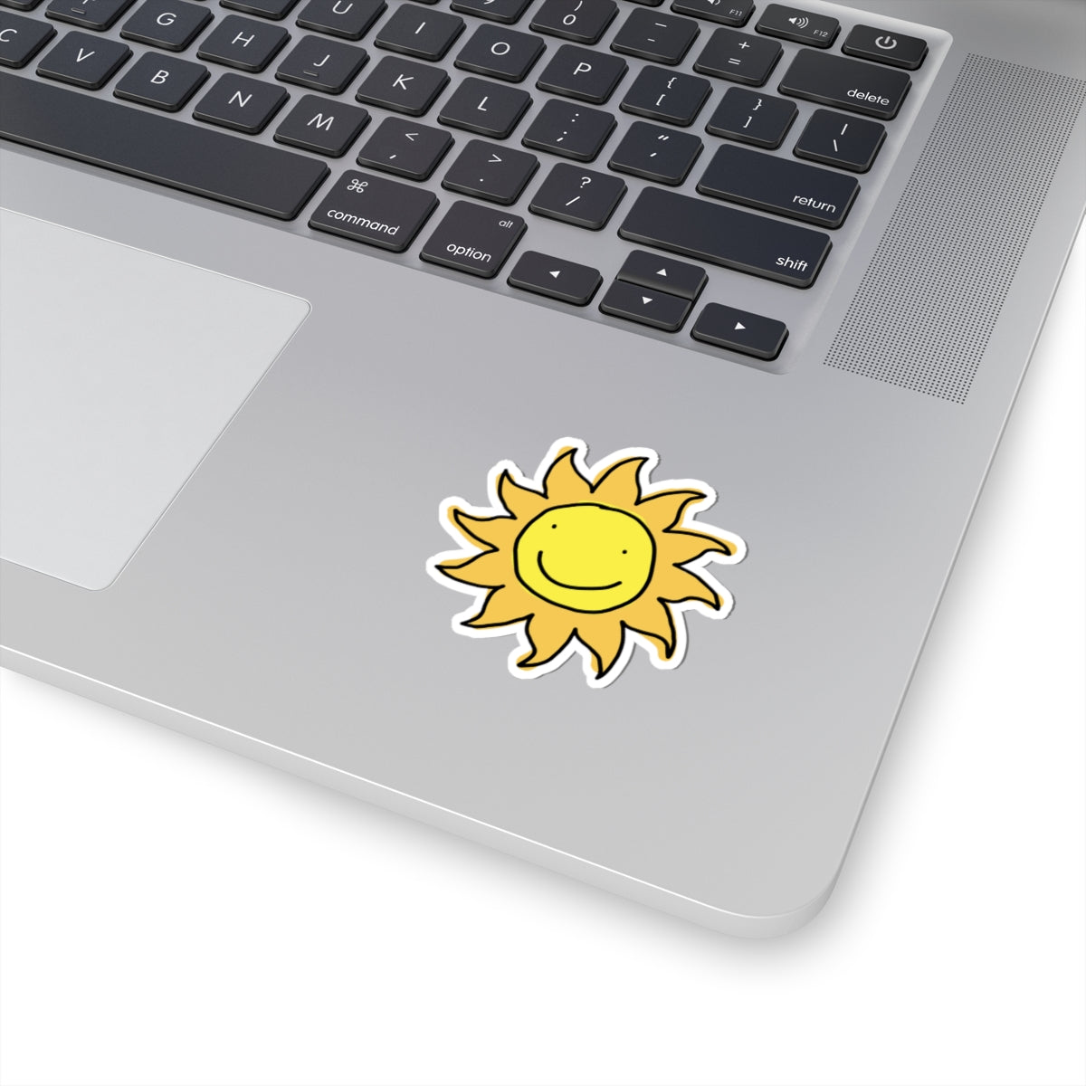 happy sun sticker