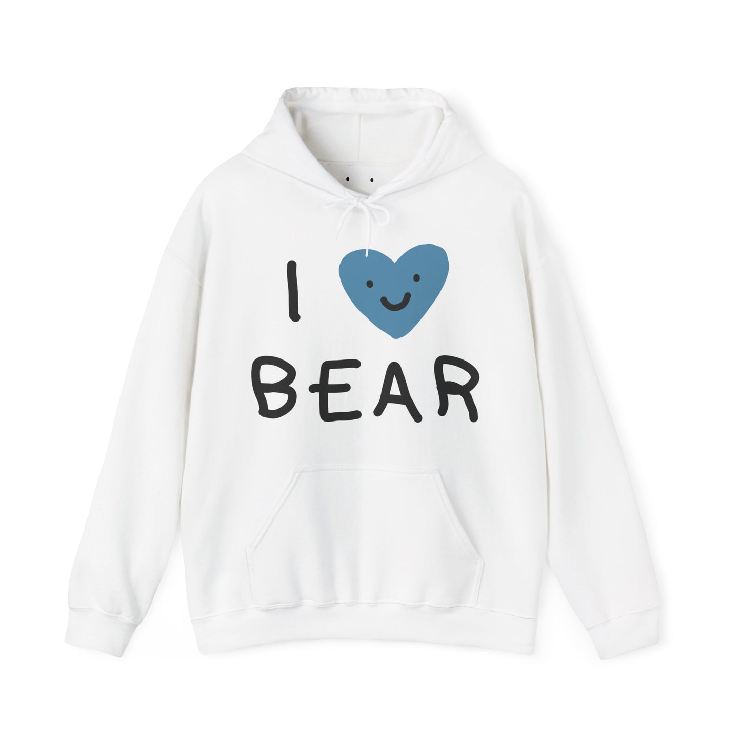 i heart bear hoodie #3