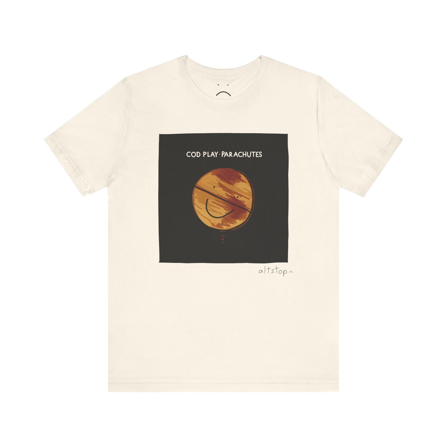 smiley globe deluxe tee