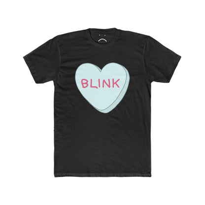 blink candy heart tee