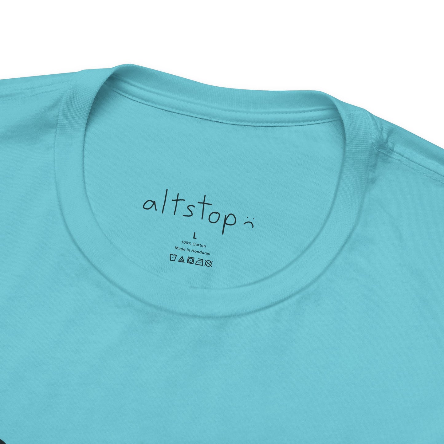 smiley logo tee