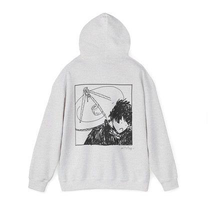 sad boi with a satellite dish hoodie