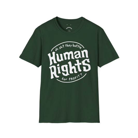 they bottle human rights for profit tee