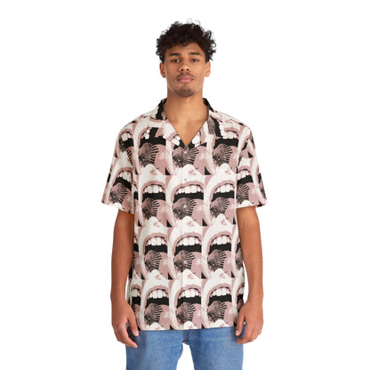 shell mouth hawaiian shirt