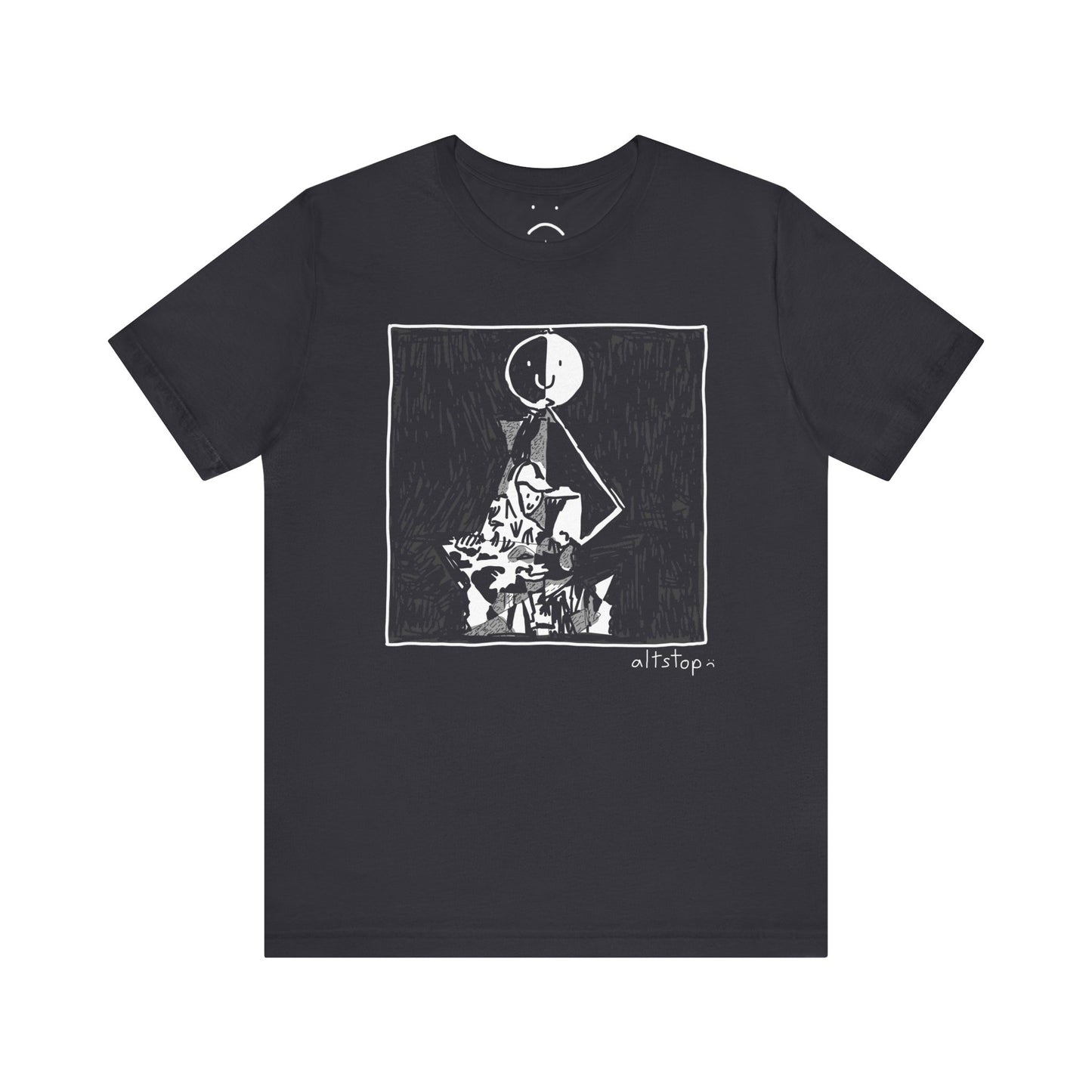 beneath the moon deluxe tee