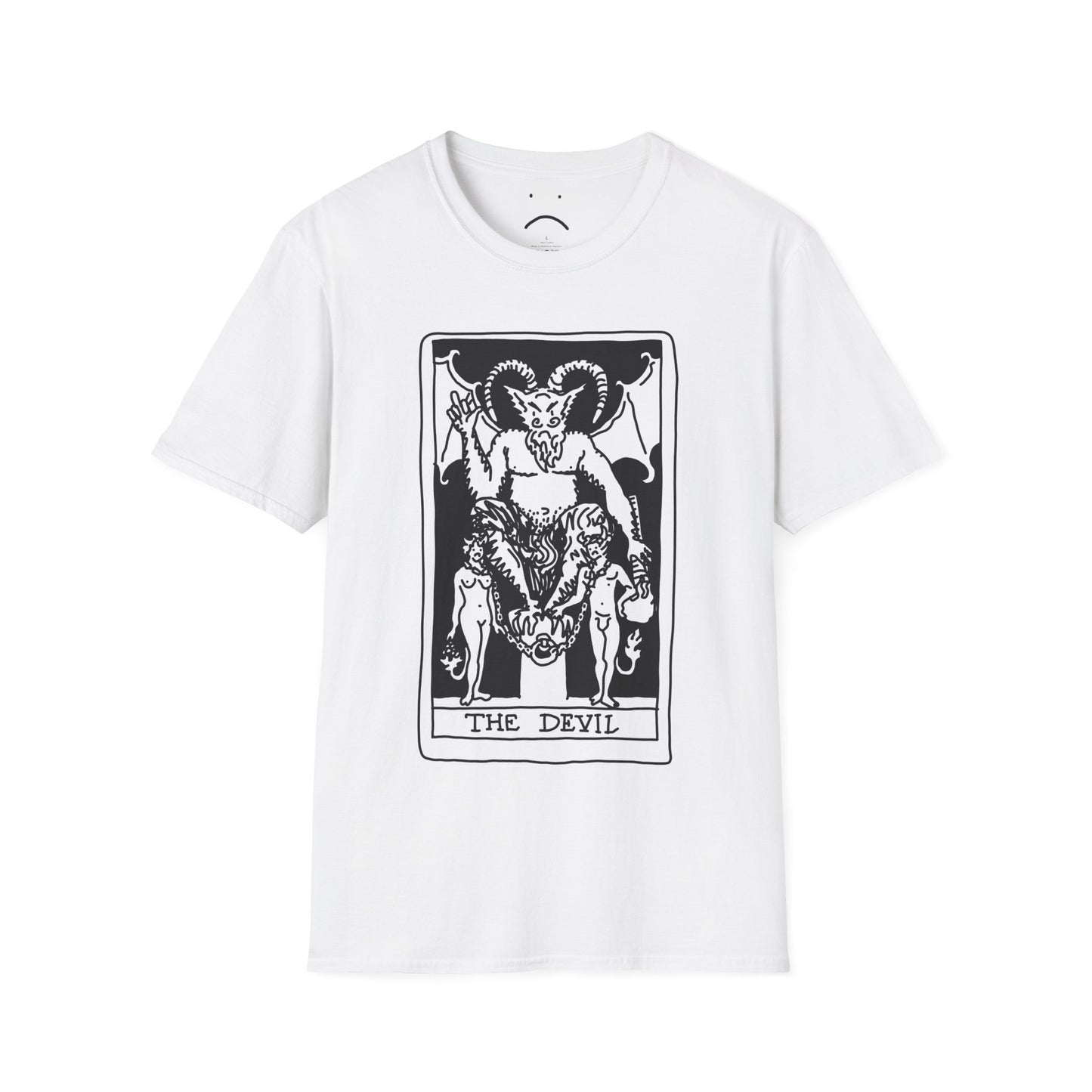 devil tarot card tee