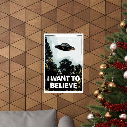 i want to believe poster