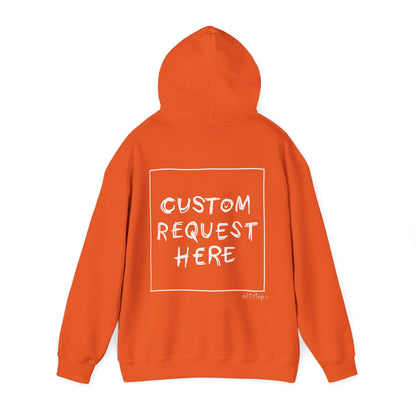 NEW! custom request hoodie :(