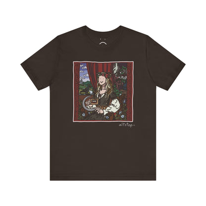 medieval sickle deluxe tee