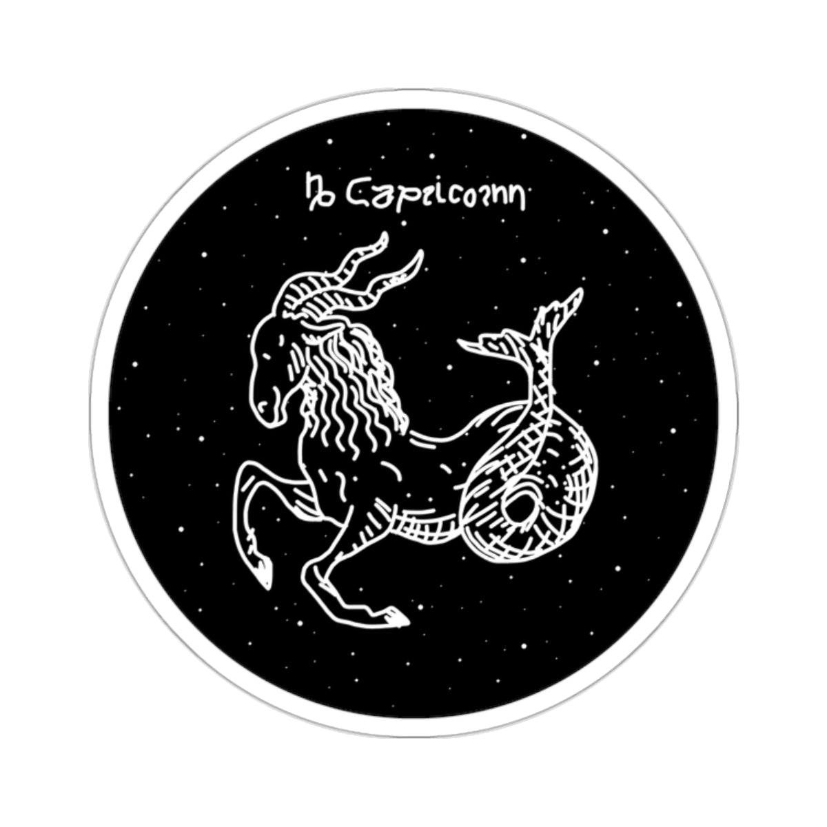 capricorn zodiac sticker