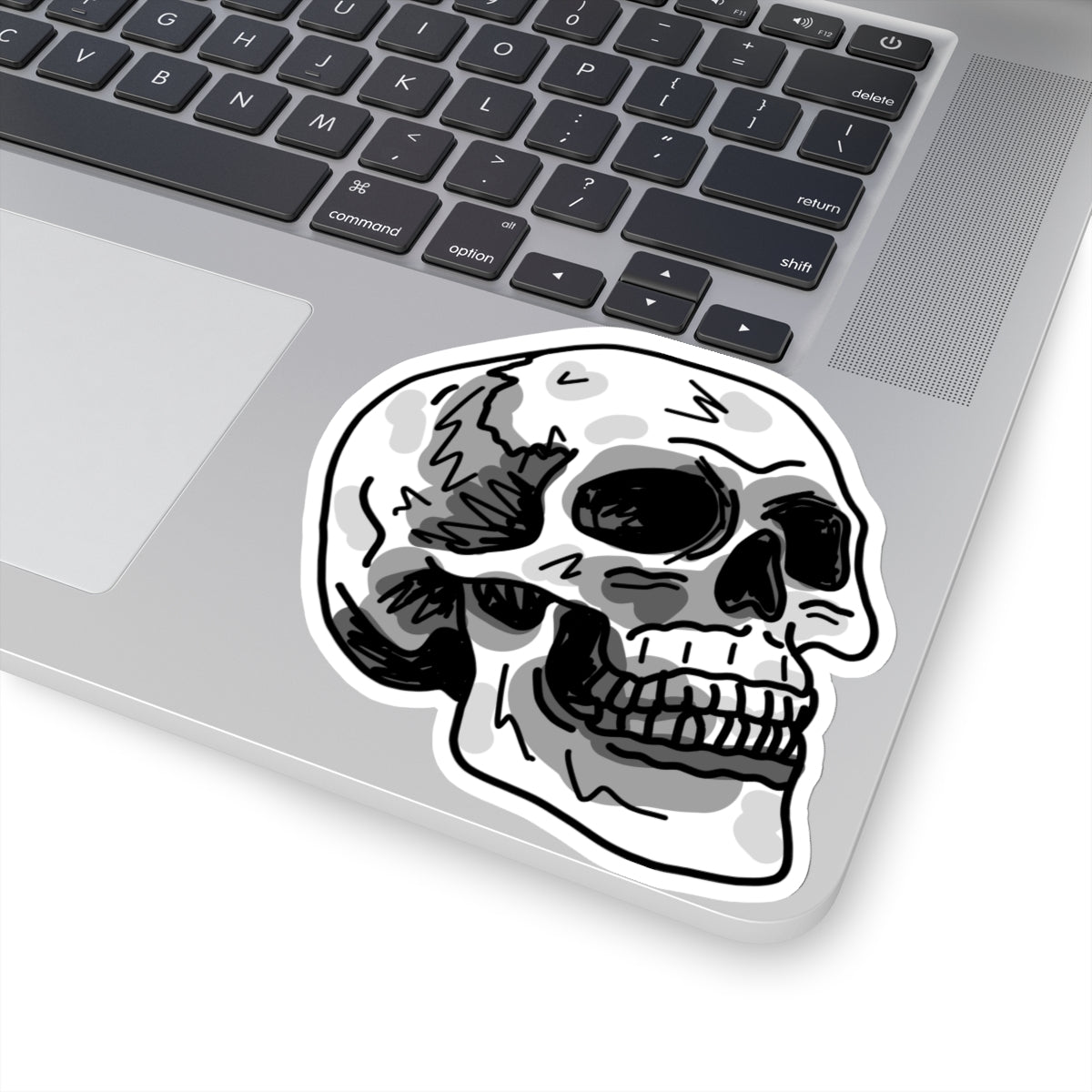 happy skull sticker #2