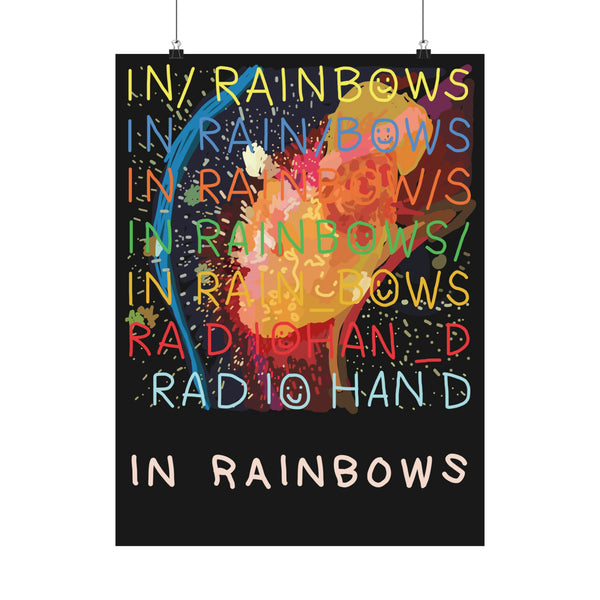 in rainbows deluxe poster