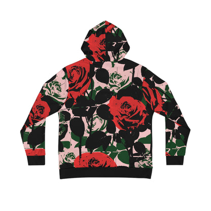 warhol roses hoodie #3