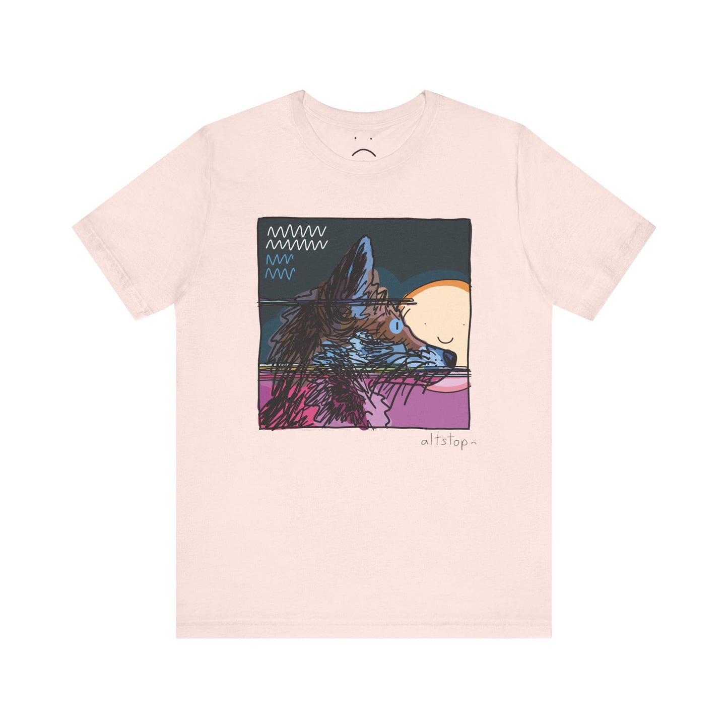 wolf alive deluxe tee