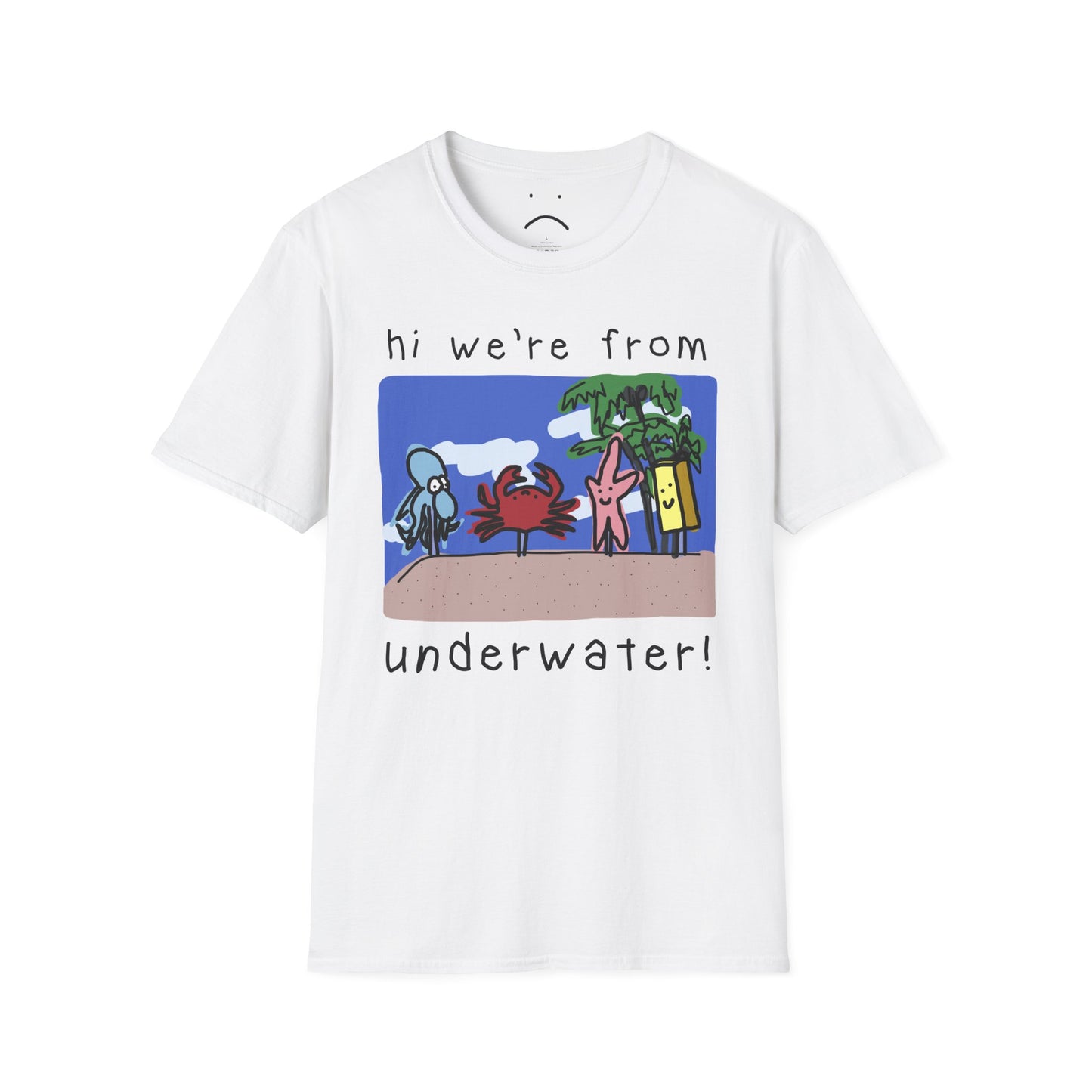 we're from underwater tee