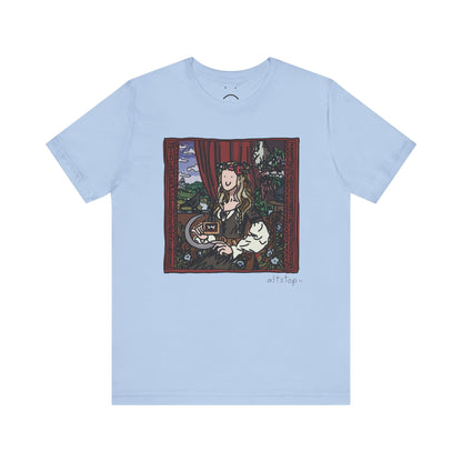 medieval sickle deluxe tee