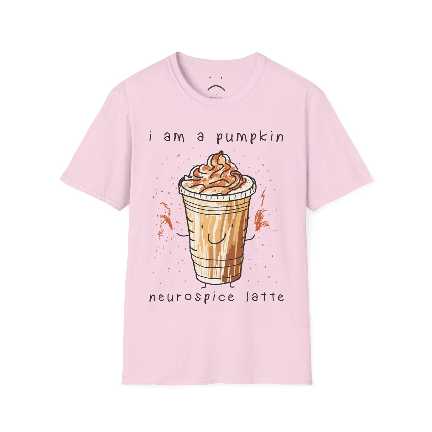 pumpkin neurospice latte tee