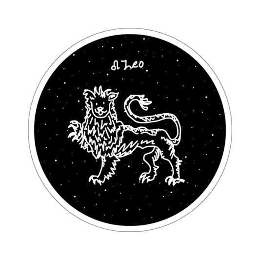 leo zodiac sticker