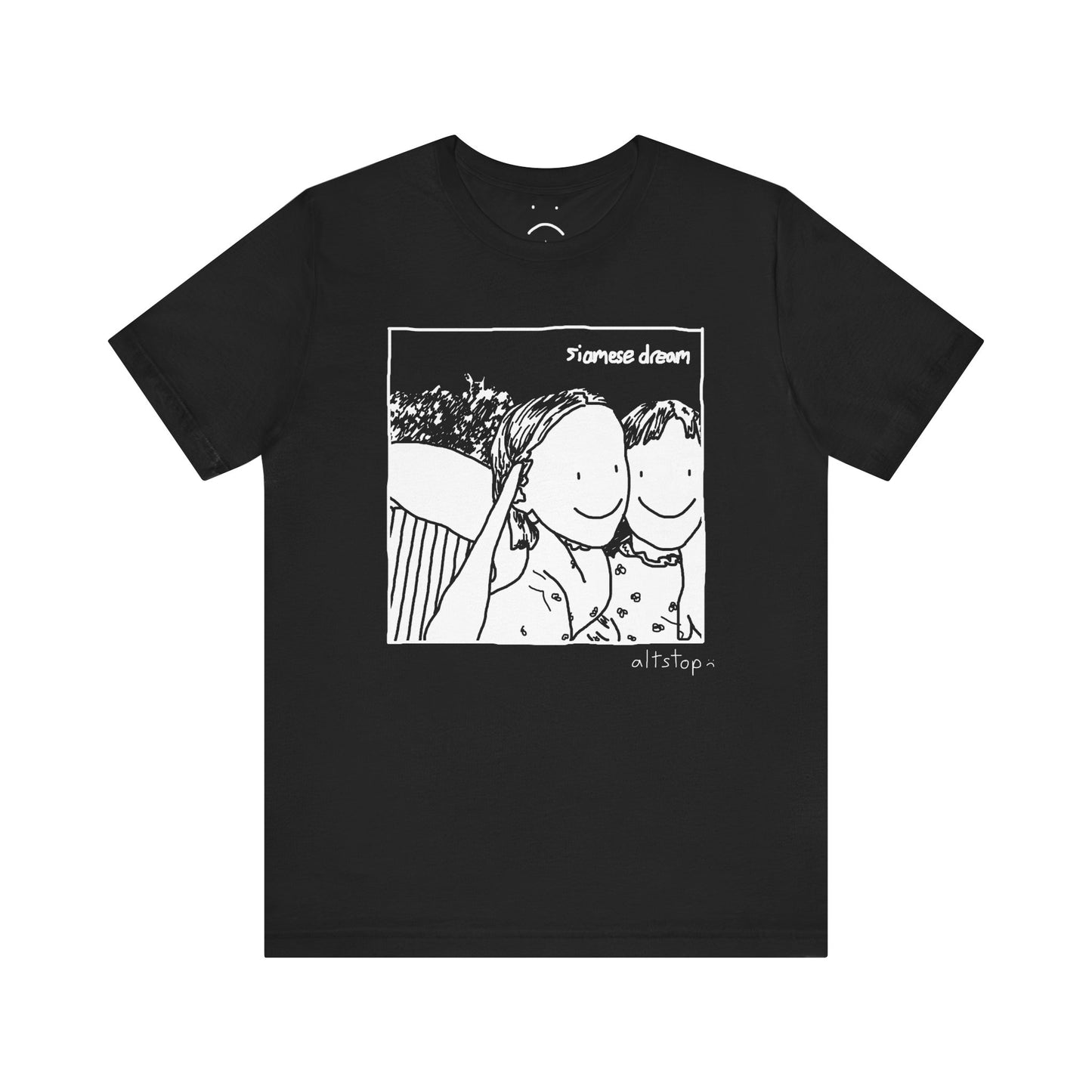 conjoined butterfly twins tee