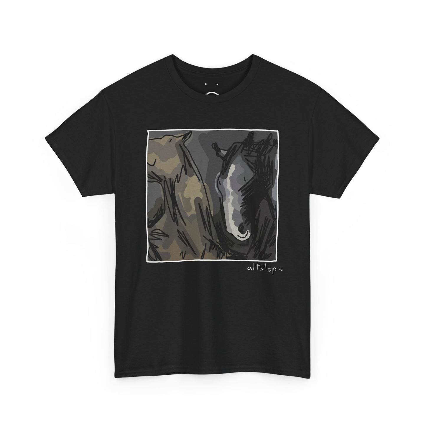 huh-huh-huh-horses deluxe tee