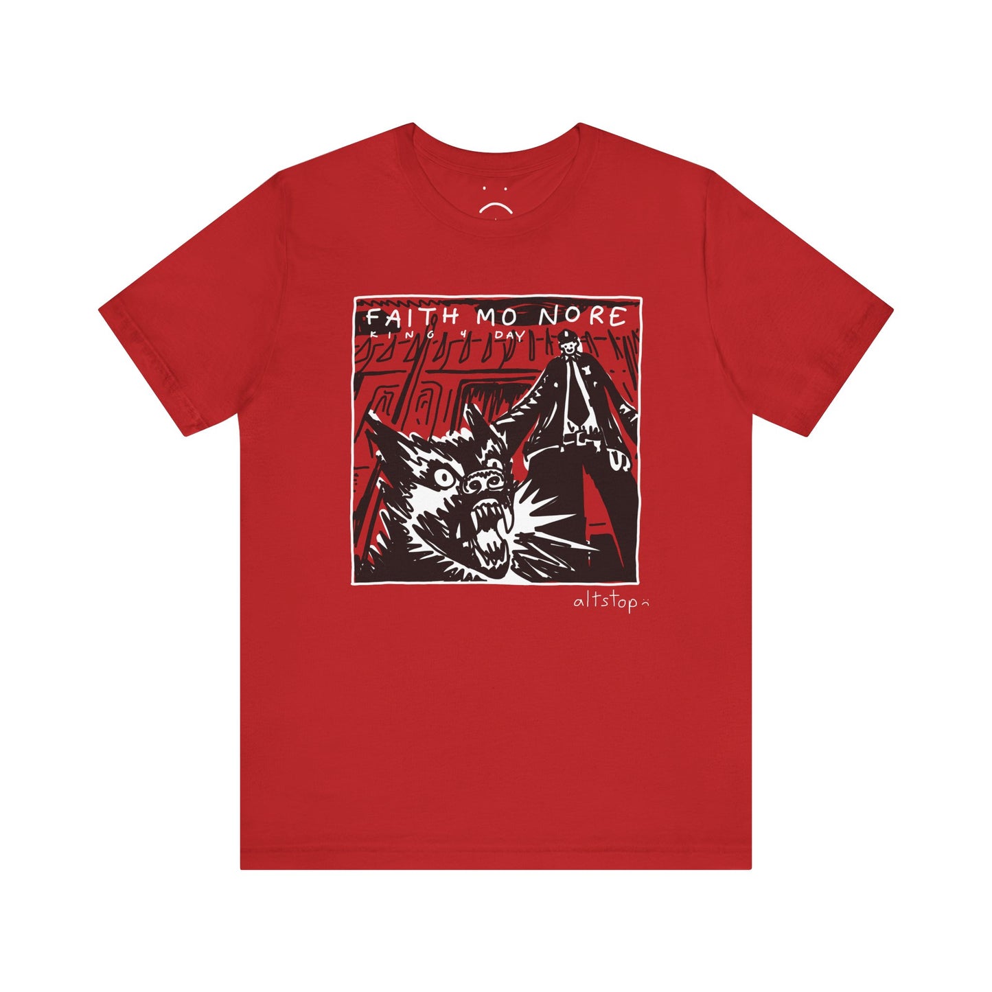 king 4 day / barking dawg and smiley pig deluxe tee