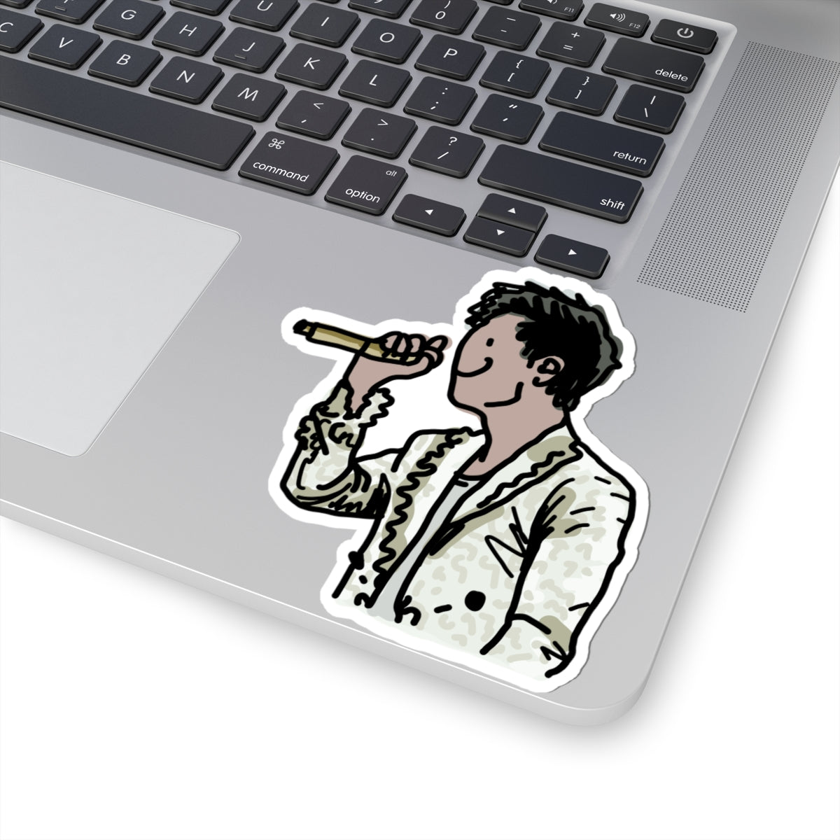 singing at a wedding sticker