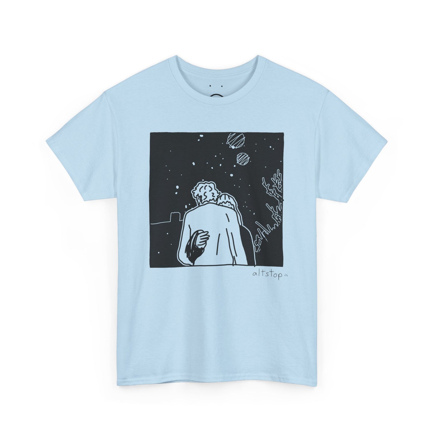 medieval snow day tee