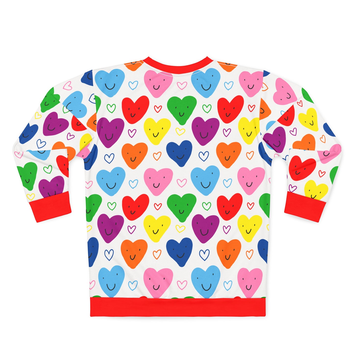 pride heart sweater