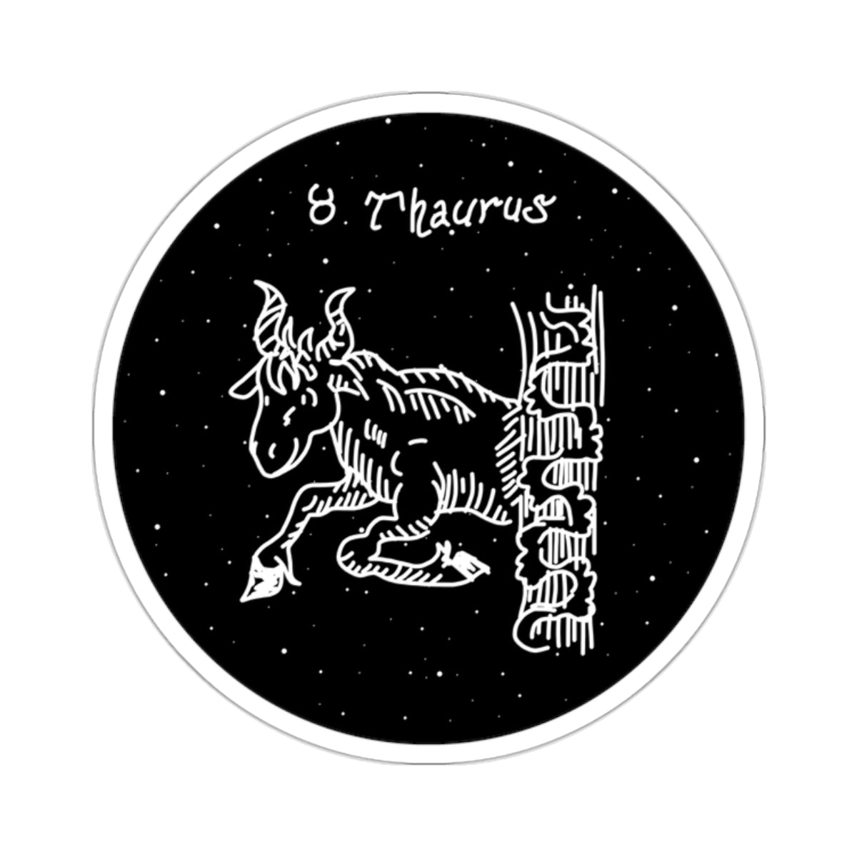 taurus zodiac sticker