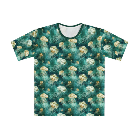 blue green jelly cloud tee